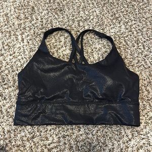 NWOT Lululemon Energy Bra Longline Shine Size 8